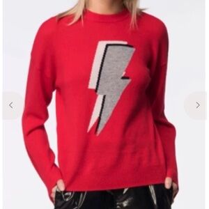 27 Miles Sweater malibu imaani lightening bolt pullover small cashmere
